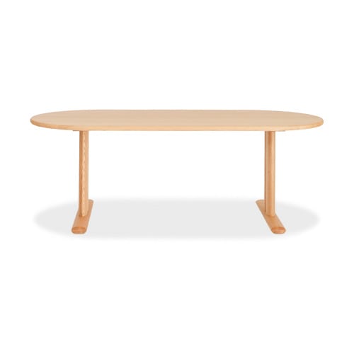 NEO TABLE(ネオテーブル) 楕円形 2本脚 180