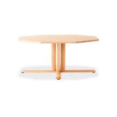 NEO TABLE 八角形 1本脚 | 【公式】飛騨の家具『株式会社シラカワ』