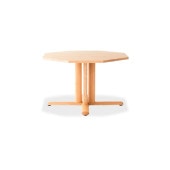 NEO TABLE 八角形 1本脚 | 【公式】飛騨の家具『株式会社シラカワ』