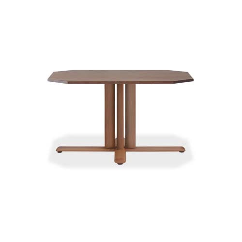 NEO Table,変形八角形 1本脚 | 【公式】飛騨の家具『株式会社シラカワ』