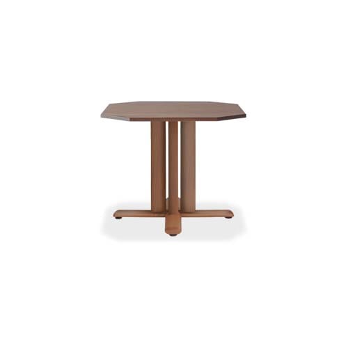 NEO Table,変形八角形 1本脚 | 【公式】飛騨の家具『株式会社シラカワ』