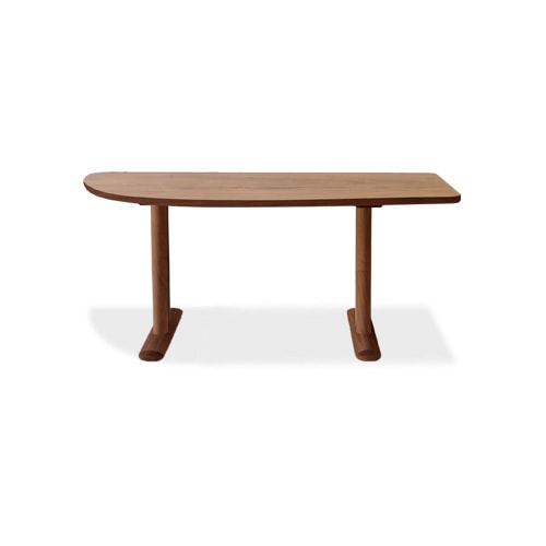 NEO Table,変形ロケット形 2本脚 | 【公式】飛騨の家具『株式会社