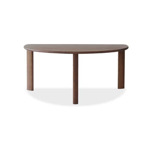 NEO Table,半円形 3本脚 | 【公式】飛騨の家具『株式会社シラカワ』