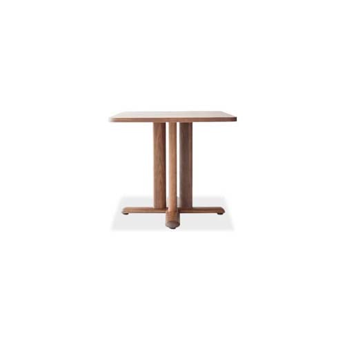 NEO Table,正方形 1本脚 | 【公式】飛騨の家具『株式会社シラカワ』