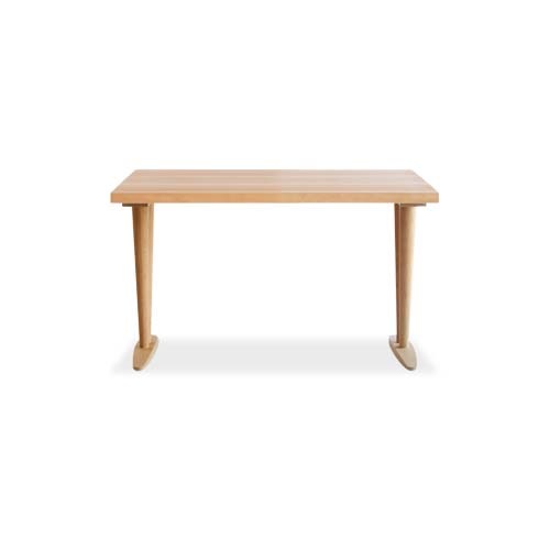 ニッポンコレクション ダイニングテーブル テーパー2本脚 130 85