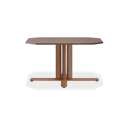 NEO TABLE(ネオテーブル) 変形八角形 1本脚 130