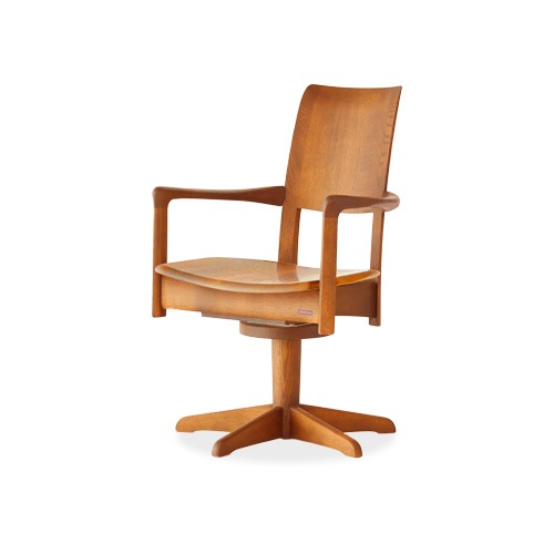 RAPT(ラプト) 回転アームチェア 板座 | RAPT 回転アームチェア