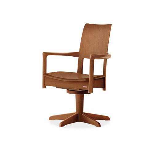 RAPT(ラプト) 回転アームチェア 板座 | RAPT 回転アームチェア