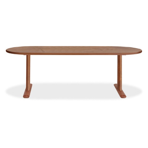 アンティーク　楕円形棚付きテーブル NEO TABLE(ネオテーブル) 楕円形 2本脚 200 | NEO TABLE 楕円形 2本脚