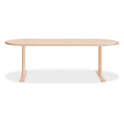 【希少品！】ポーラ　記念品　テーブル NEO TABLE(ネオテーブル) 楕円形 2本脚 200 | NEO TABLE 楕円形 2本脚