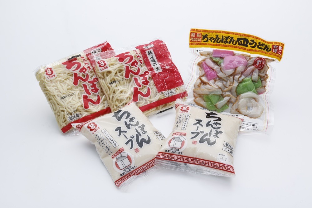 長崎ちゃんぽん2人前セット | 長崎ちゃんぽん | 長崎ちゃんぽん・皿