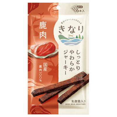 【きなり】しっとりやわらかジャーキー　鹿肉