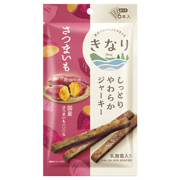 【きなり】しっとりやわらかジャーキー　さつまいも