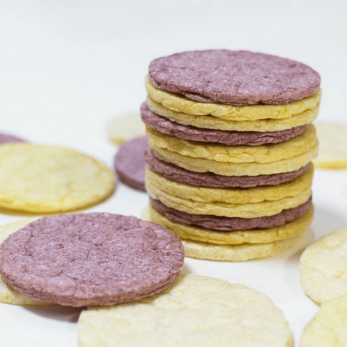 【イリオスマイル】さくさくおせんべい ミックス（ささみ・むらさきいも）