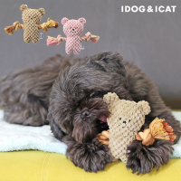 【IDOG】ひっぱりくまさん 鳴き笛入り