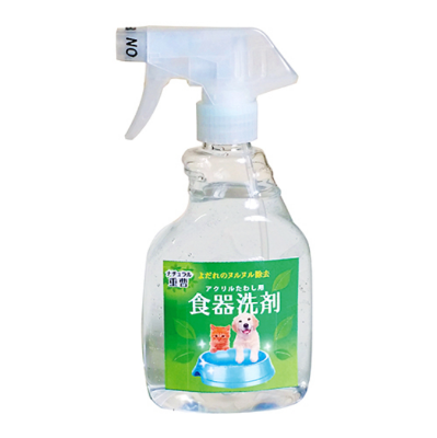 食器洗剤＆アクリルたわしセット　４００ｍｌ