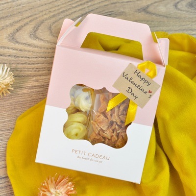 【Wagわん】手作りヤギミルクくっきーとささみビッツのバレンタインギフト