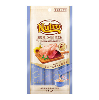 ニュートロ　とろけるチキン＆ツナ　４本入り