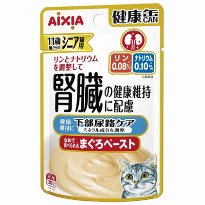 健康缶パウチ シニア猫用 下部尿路ケア 40g