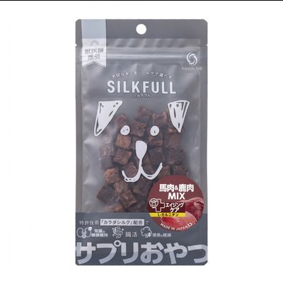【SILKFULL】シルクフル ひとくちサプリおやつ 馬肉&鹿肉MIX
