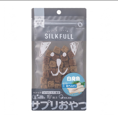 【SILKFULL】シルクフル ひとくちサプリおやつ 白身魚
