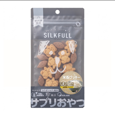 【SILKFULL】シルクフル ひとくちサプリおやつ 米粉クッキー