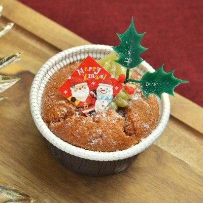【10月下旬頃発売予定】犬猫用 クリスマスケーキ(ふんわりミルクシフォン)≪自家製≫