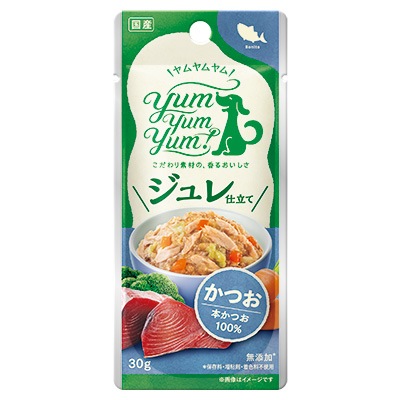 Yum Yum Yum! ジュレ仕立て　かつお