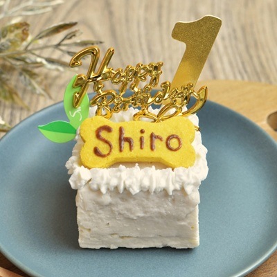 【お名前・年齢ピック付】犬用　肉だけケーキ　ささみ【Wagわん】