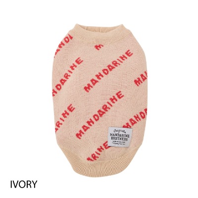 【MANDARINE BROTHERS】マンダリンロゴニット
