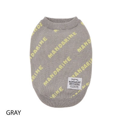 【MANDARINE BROTHERS】マンダリンロゴニット