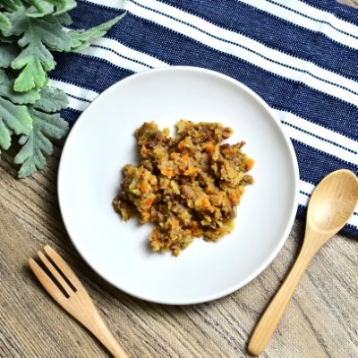 【Wagわんごはん　砂肝/冷凍品】自然素材だけを使った手作りごはん　