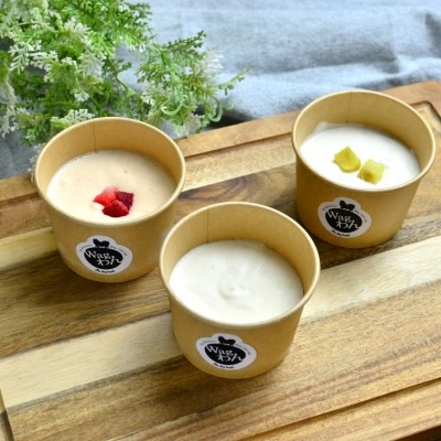 【Wagわん】自家製　なめらかアイスクリーム やぎみるく
