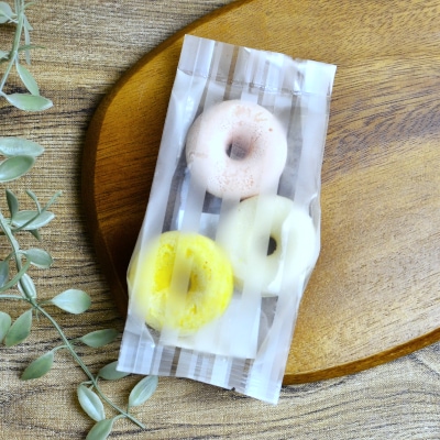 【Wagわん】自家製 米粉の焼きドーナツ 3種セット