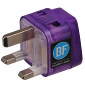 RWG-D002 海外用 電源変換プラグ エレプラグW (BFタイプ) [ROAD WARRIOR]