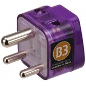 RWG-D005 海外用 電源変換プラグ エレプラグW (B3タイプ) [ROAD WARRIOR]