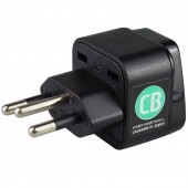 RWG-P008 海外用 電源変換プラグ エレプラグ (Bタイプ) [ROAD WARRIOR]