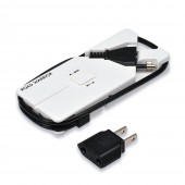 VA32WH 海外対応 3個口 電源タップ ミニプラタップホワイト [ROAD WARRIOR]