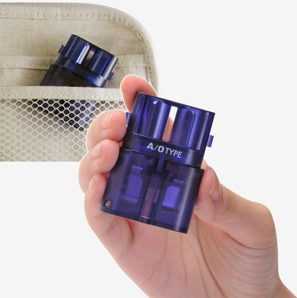 VA29-21 O、Ａタイプ対応マルチ変換アダプター　ミニプラ2in1 [ROAD WARRIOR]