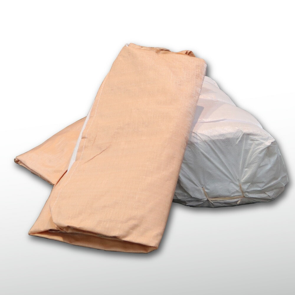 1トン用丸型コンテナバッグ(UVカット)10枚入り1100φ×1100H＜災害、土木工事、河川工事、産廃、原料の運搬、ゴミ袋として＞●資材屋本舗オリジナル建築・リフォーム現場、工事現場、災害用としても使える反転ベルト付きフレキシブルコンテナバッグ