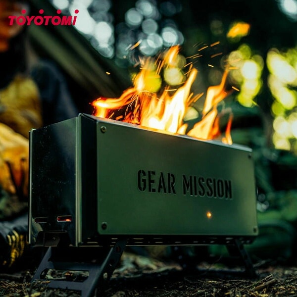 【最短翌日お届け】 トヨトミ 焚き火台 GEARMISSION ギアミッション オリーブグリーン BF-GM1