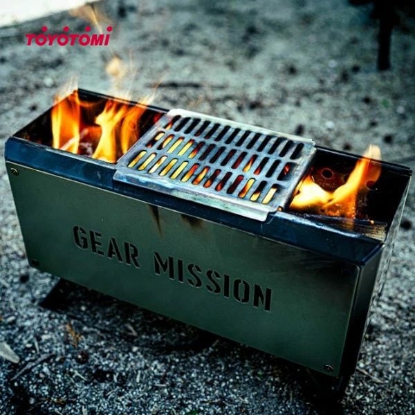 【あす楽対応】トヨトミGEARMISSIONギアミッション五徳/二次燃焼焚火台キャンプアウトドア二次燃焼焚火台薪