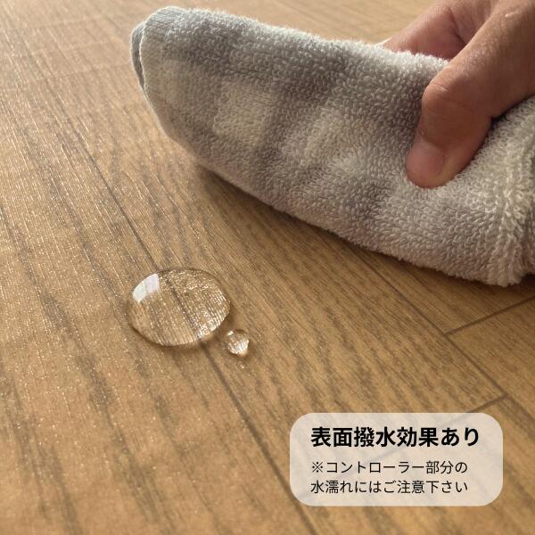 【最短翌日お届け】ホットカーペット1畳フローリングタイプTWM-1000Mテクノス/フローリング暖房面積切替ダニ退治タイマー折りたたみすべり止め加工折り畳み電気カーペット暖房マットホットマット電気マット足元暖房暖房器具コンパクト収納