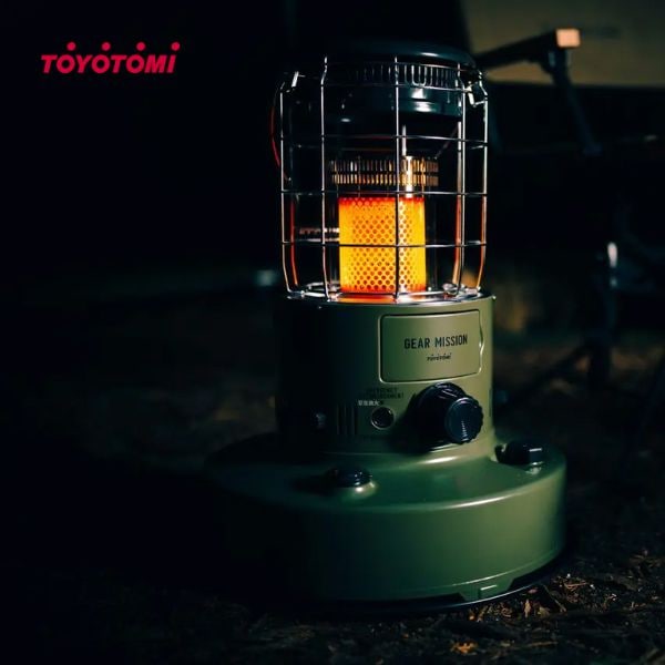 【最短翌日お届け】 トヨトミ 石油ストーブ GEARMISSION ギアミッション RR-GER25 オリーブグリーン