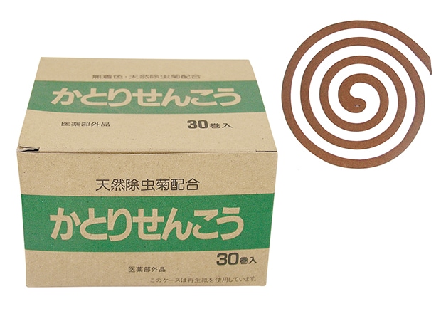天然除虫菊配合 かとりせんこう 30巻 | 全ての商品 | 大自然のいのち