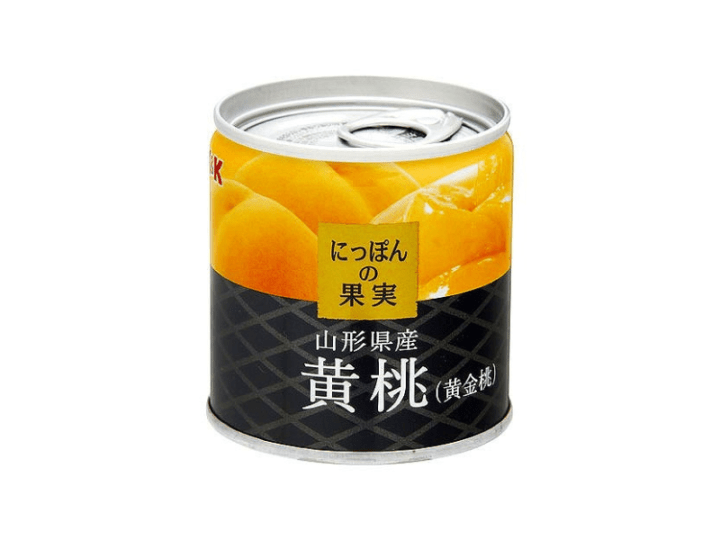 にっぽんの果実 山形県産黄桃（黄金桃）缶 195g | 備える自然食 | 大