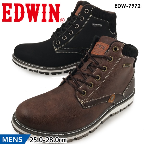 EDWIN エドウィン EDW-7972 防水 防滑 スニーカー 【メンズ】|メンズシューズ