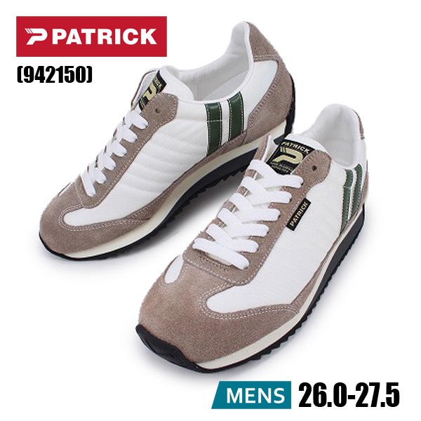 靴 PATRICK MARATHON_ESCRG(size39) PATRICK パトリック スニーカー 靴 マラソン MARATHON 942150
