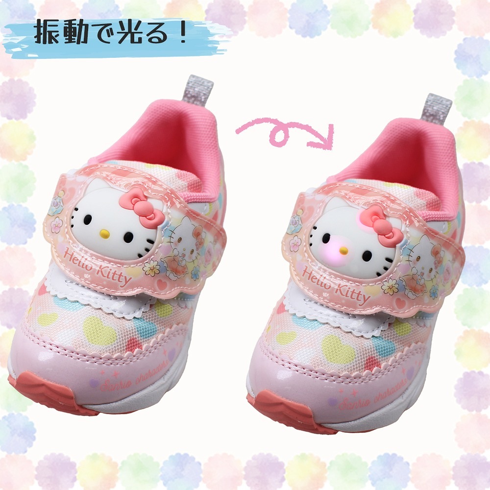 サンリオ ムーンスター 光る靴 キッズ 女の子 スニーカー SA C034