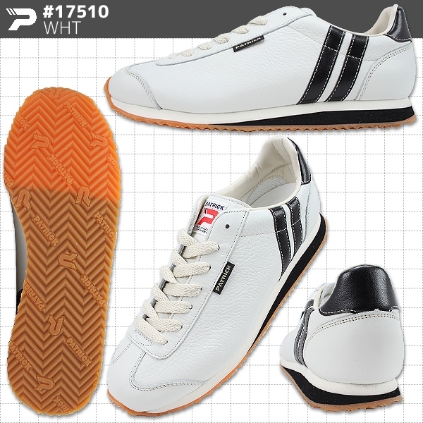 9/30までの出品⭐︎未使用　パトリック　ネバダ2 レザースニーカー　24cm 未使用品✨PATRICKパトリック ネバダ2 レザースニーカー 17511